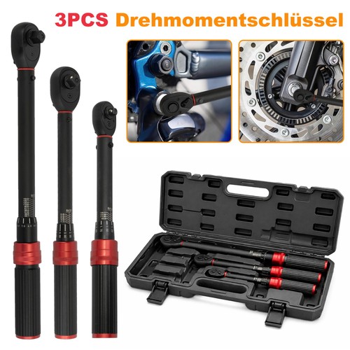 Tlg drehmomentschlüssel set - 3-tlg,